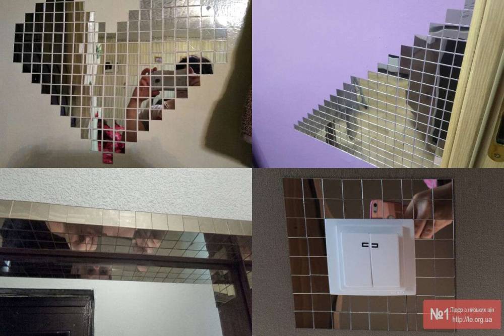 Дзеркальна мозаїка для декору і дизайну Time Decor 728 - Фото 1