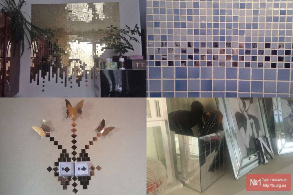 Дзеркальна мозаїка для декору і дизайну Time Decor 728 - Фото 3