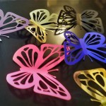 3D метелики для декору фотозон, інтер`єру - комплект 5шт. - Фото 4