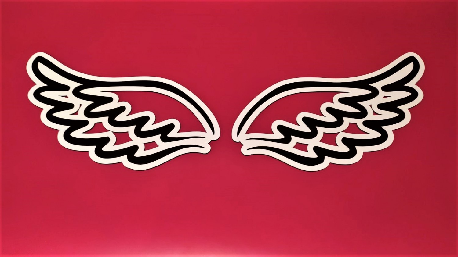 Крила ангела для фотозони, банера - дзеркальні кольори - Фото 6