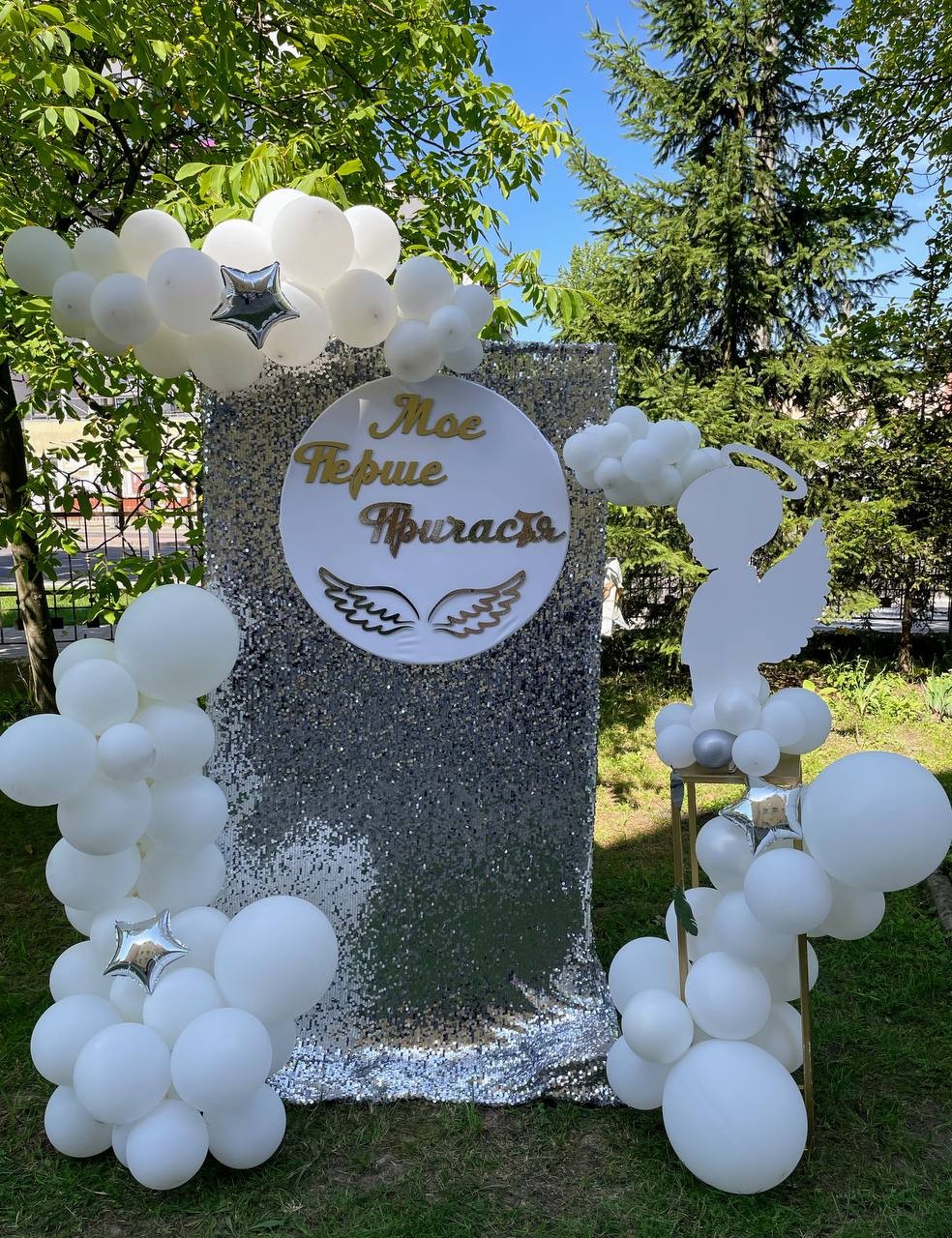 Крила ангела для фотозони, банера - дзеркальні кольори - Фото 9