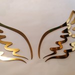 Крила ангела для фотозони, банера - дзеркальні кольори - Фото 1