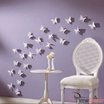 3D метелики для декору - комплект 12шт. - Фото 2