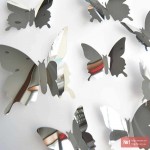 3D метелики для декору - комплект 12шт. - Фото 3