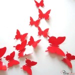 3D метелики для декору - комплект 12шт. - Фото 8