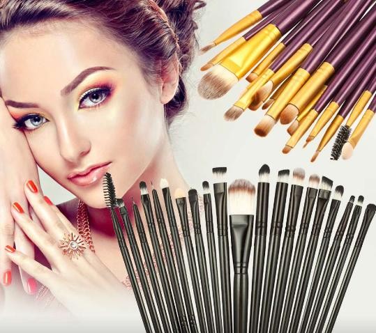 Кисті для макіяжу Maquiagem-Bsel набір з 20шт. - Фото 2