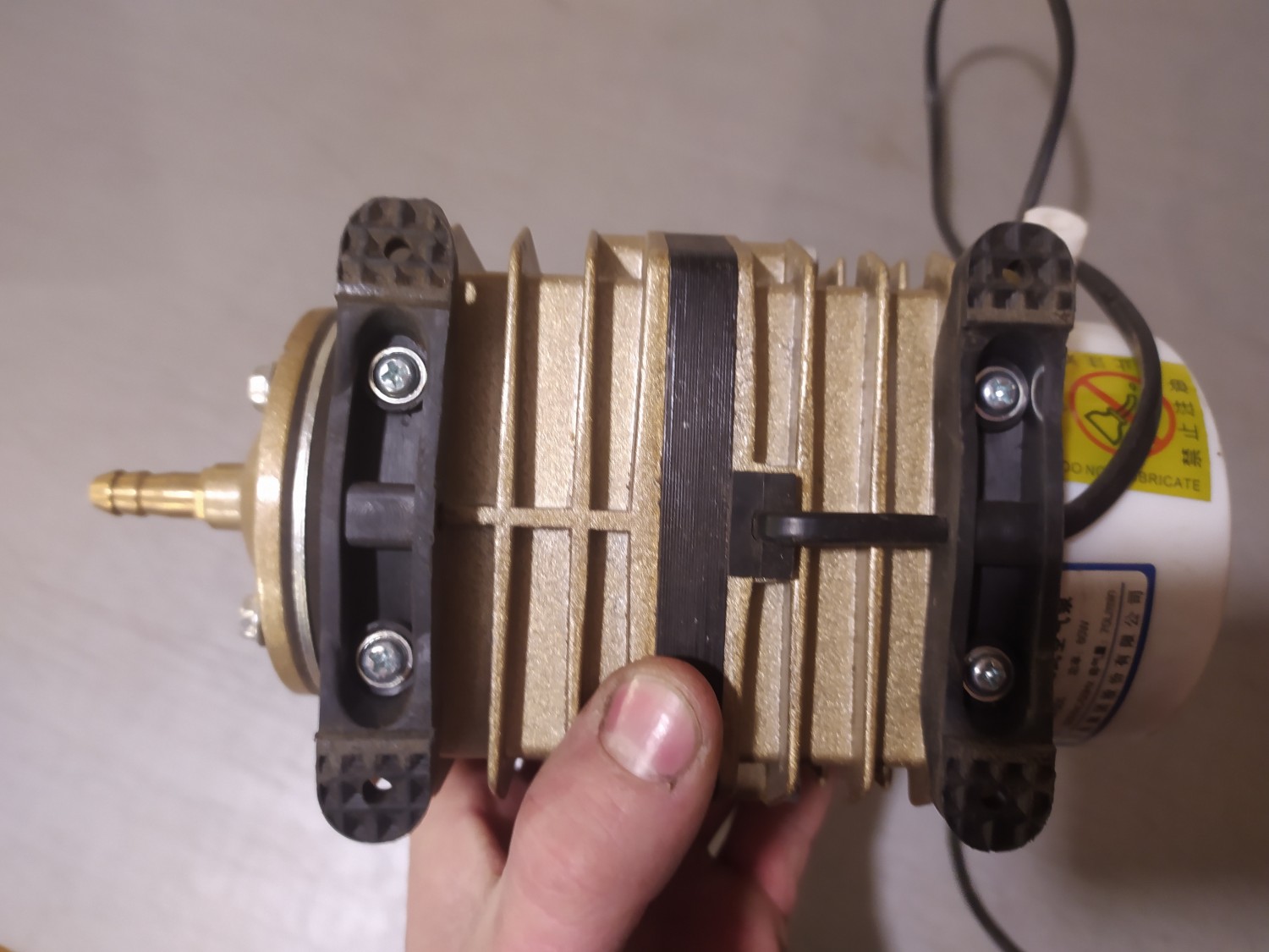 Компресор SunSun ACO-005 70 л/м 80W 220V аератор для ставка УЗВ септика - Фото 3