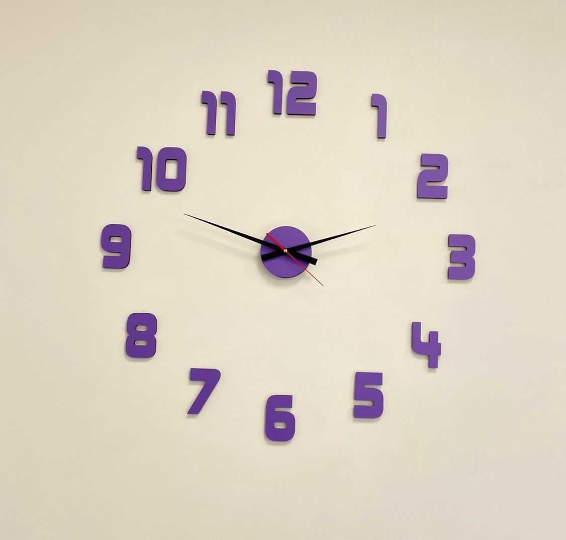 3D годинник - дзеркальні та матові кольори. Різні розміри - Фото 1