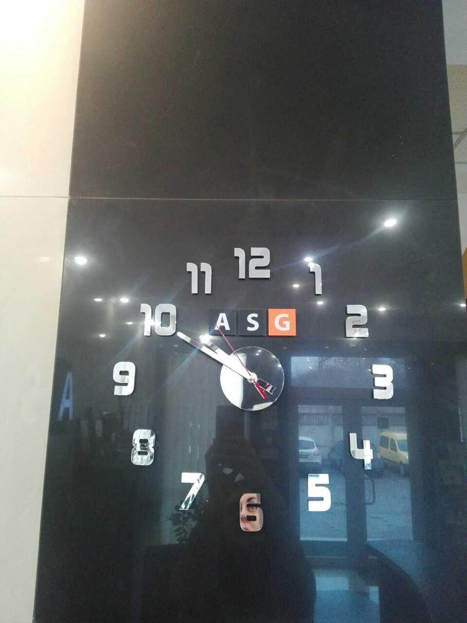 3D годинник - дзеркальні та матові кольори. Різні розміри - Фото 4