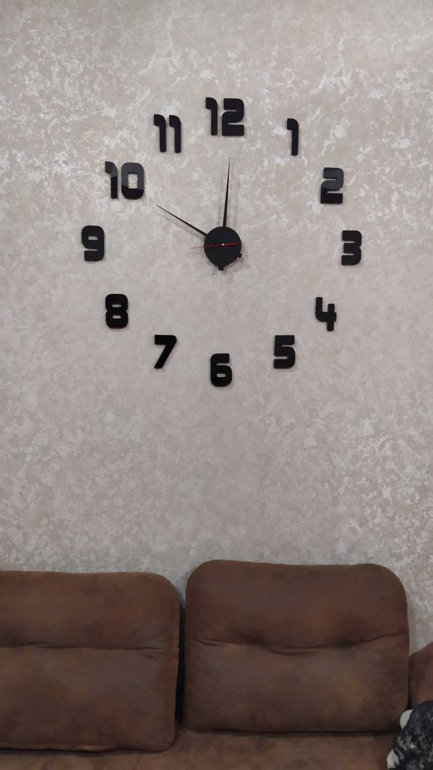 3D годинник - дзеркальні та матові кольори. Різні розміри - Фото 5