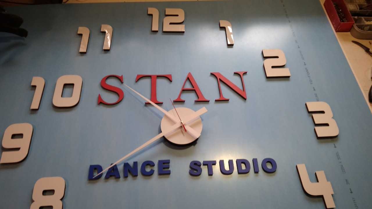 3D годинник - дзеркальні та матові кольори. Різні розміри - Фото 8