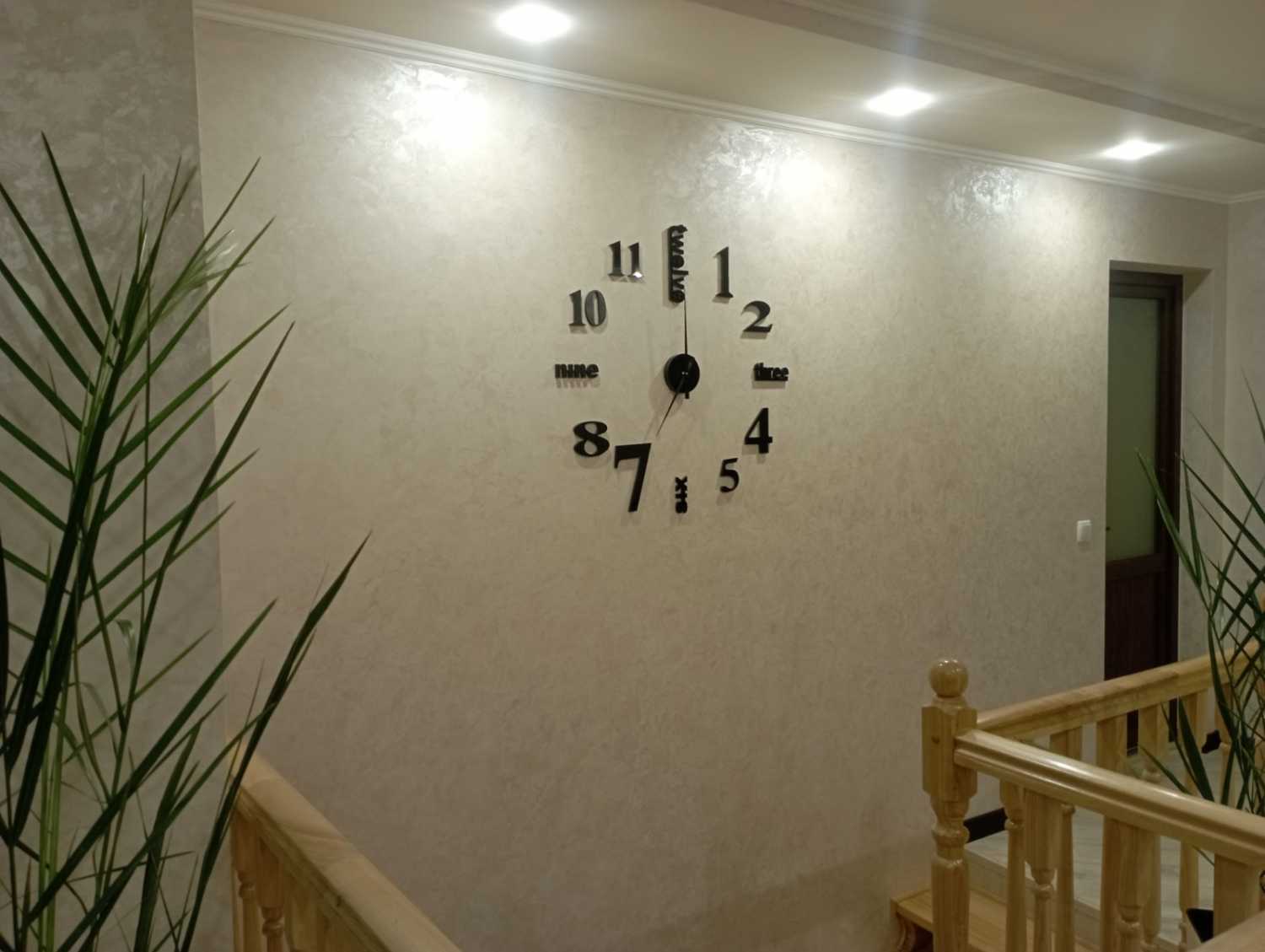 3D TIME самоклейкий настінний годинник. Різні розміри та кольори - Фото 15