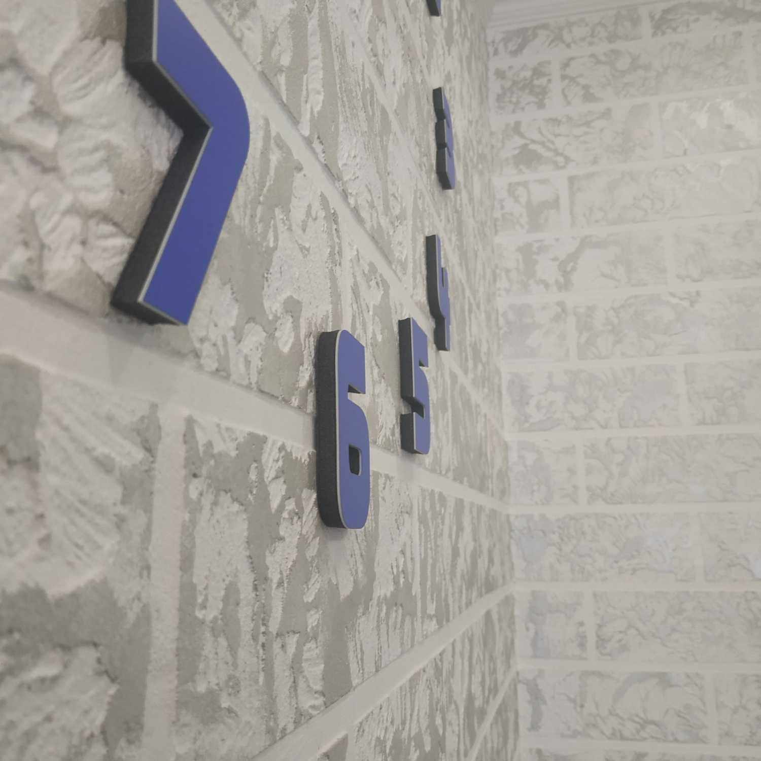 3D TIME самоклейкий настінний годинник. Різні розміри та кольори - Фото 10