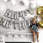 Великий HAPPY BIRTHDAY з фольгованих кульок на день народження - Фото 2