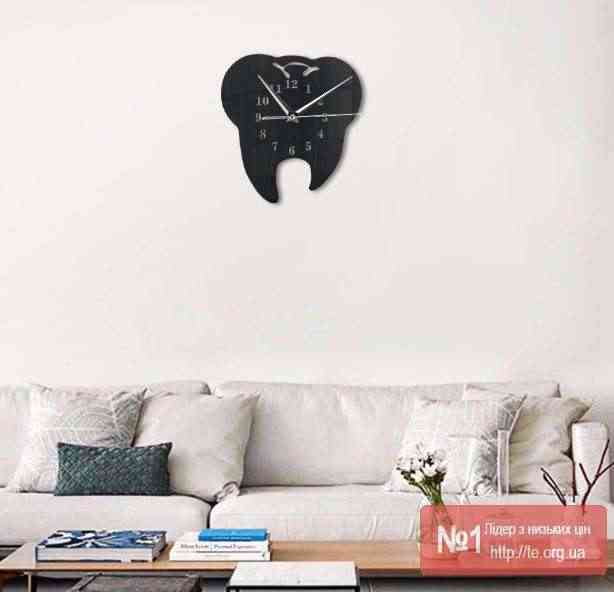 Настінний годинник Зуб великий вибір кольорів та розмірів - Фото 5