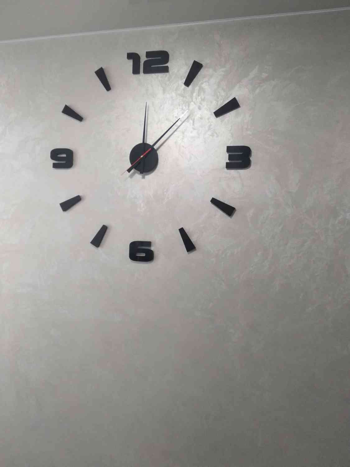 3D годинник з цифрами та поділками - великий вибір кольорів - Фото 15