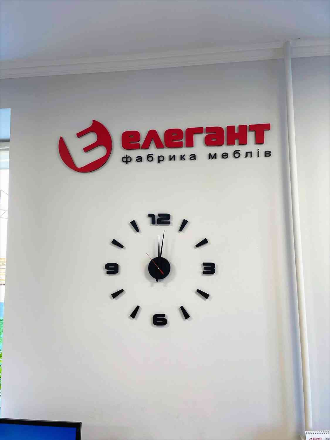 3D годинник з цифрами та поділками - великий вибір кольорів - Фото 3