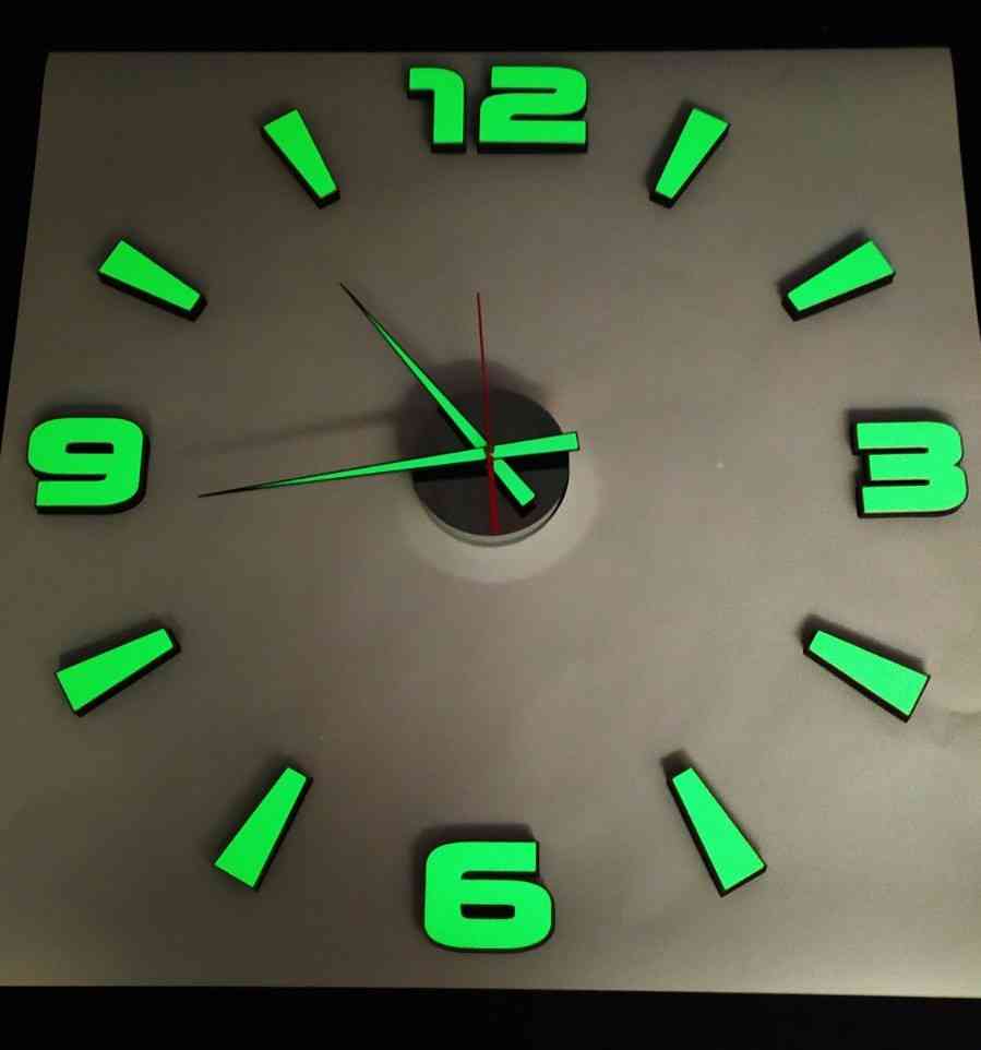 3D годинник з цифрами та поділками - великий вибір кольорів - Фото 10