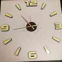 3D годинник з цифрами та поділками - великий вибір кольорів - Фото 11