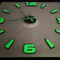 3D годинник з цифрами та поділками - великий вибір кольорів - Фото 8