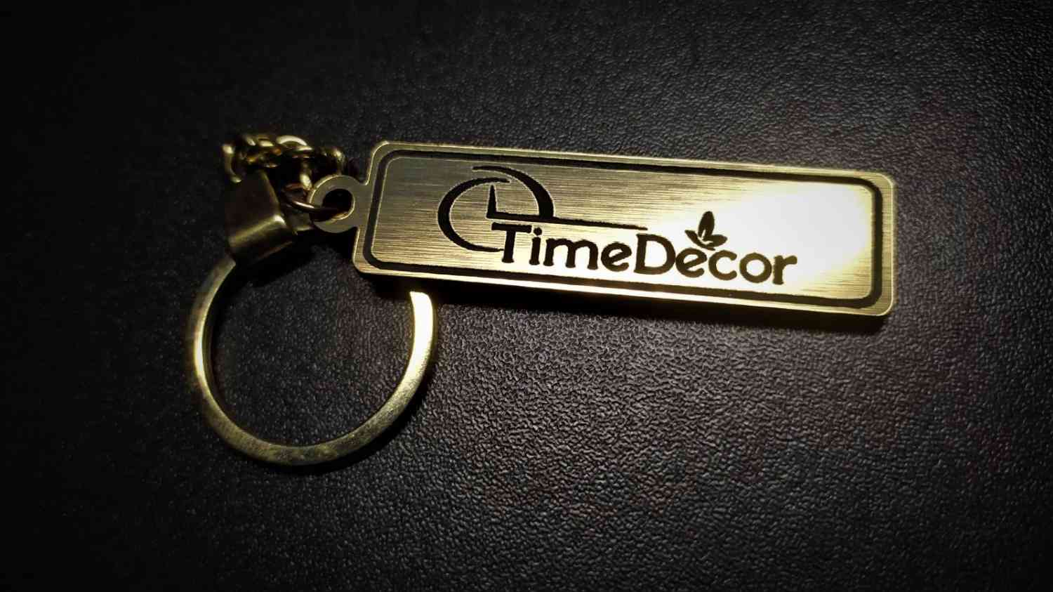 Брелок з логотипом, індивідуальним текстом - різні розміри та кольори - Фото 1