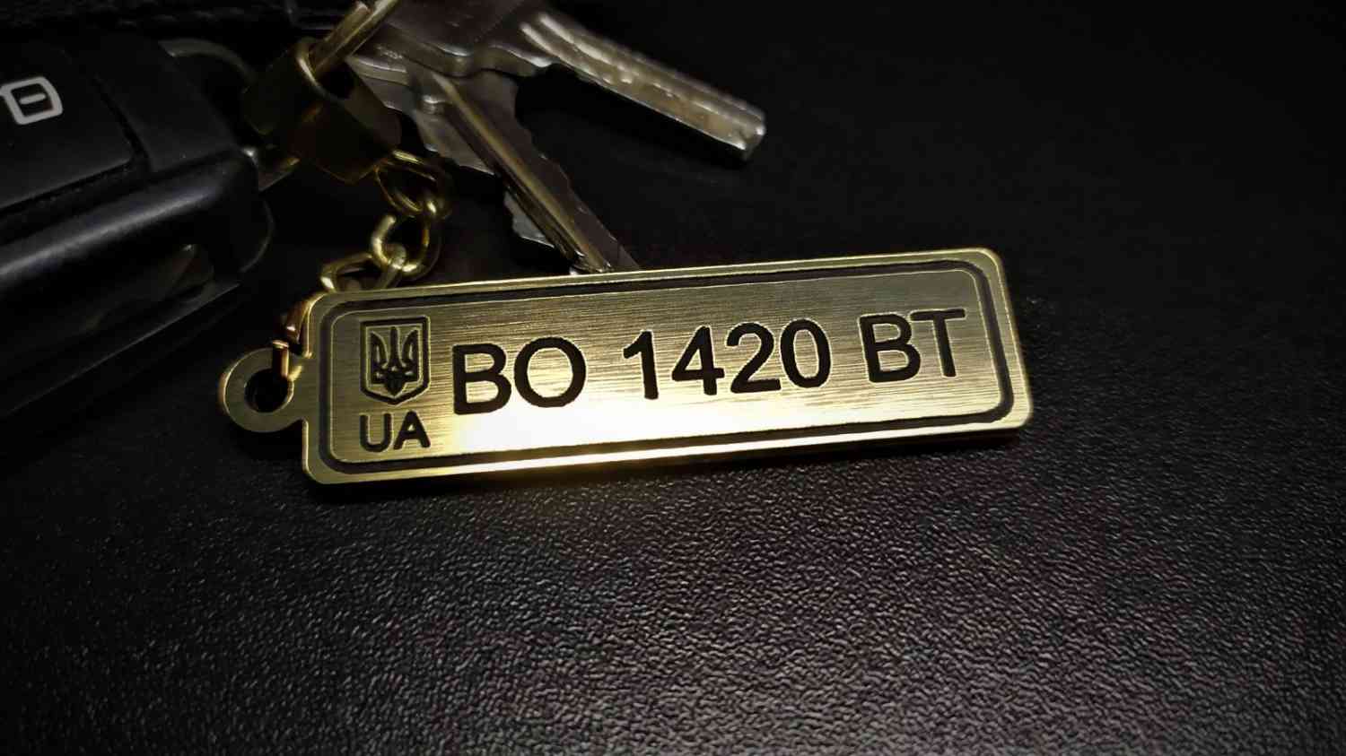 Брелок з логотипом, індивідуальним текстом - різні розміри та кольори - Фото 3