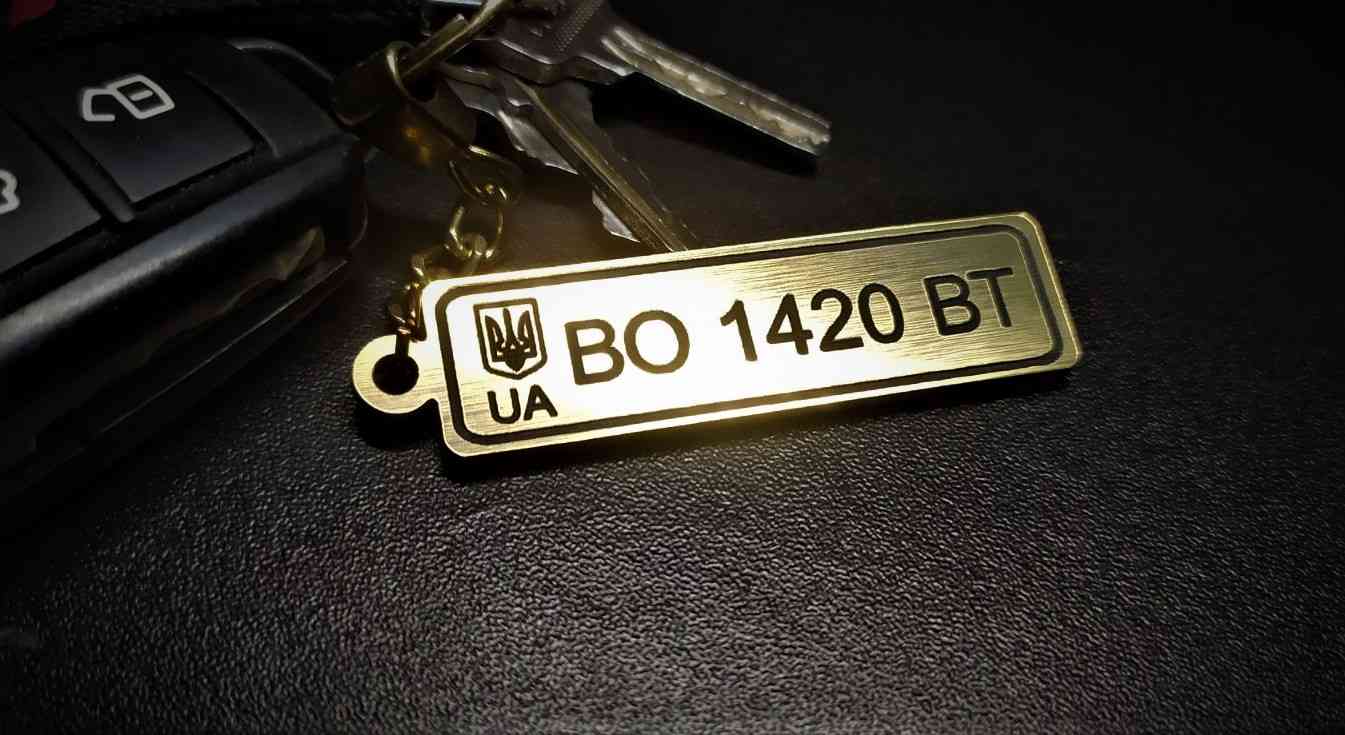 Брелок з логотипом, індивідуальним текстом - різні розміри та кольори - Фото 5