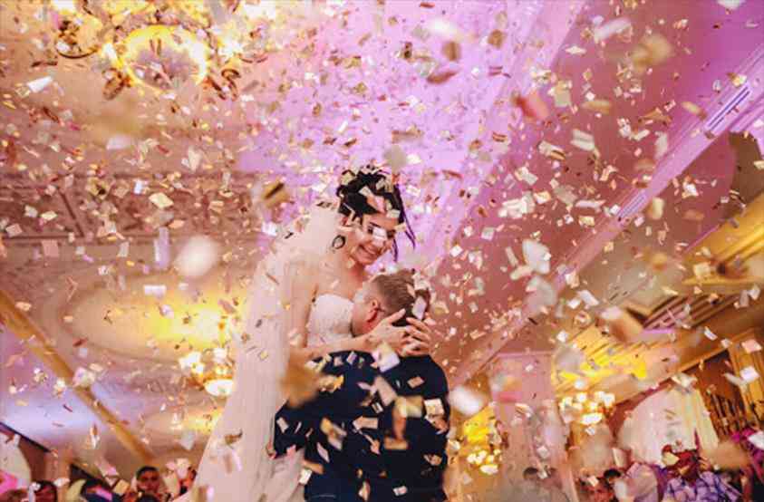 Конфеті метафан золото, срібло - упаковка 20г. - Фото 1