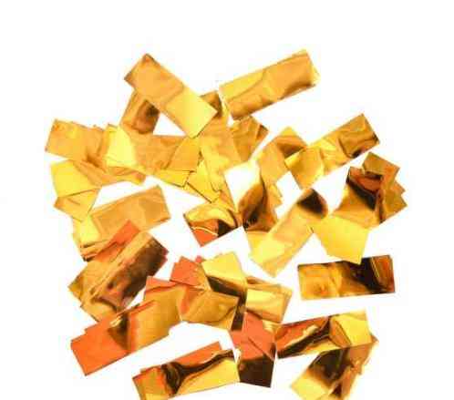 Конфеті метафан золото, срібло - упаковка 20г. - Фото 2