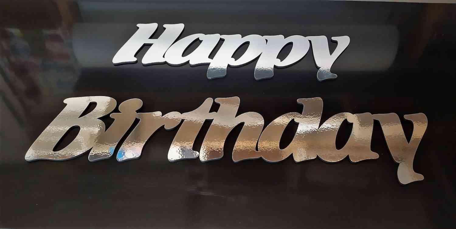 Happy Birthday для фотозони, банеру, повітряних кульок - Фото 6