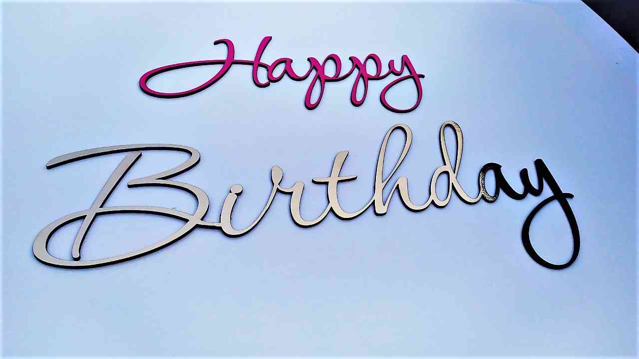 Happy Birthday для фотозони, банеру, повітряних кульок - Фото 7