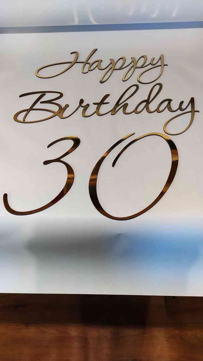 Happy Birthday для фотозони, банеру, повітряних кульок - Фото 9