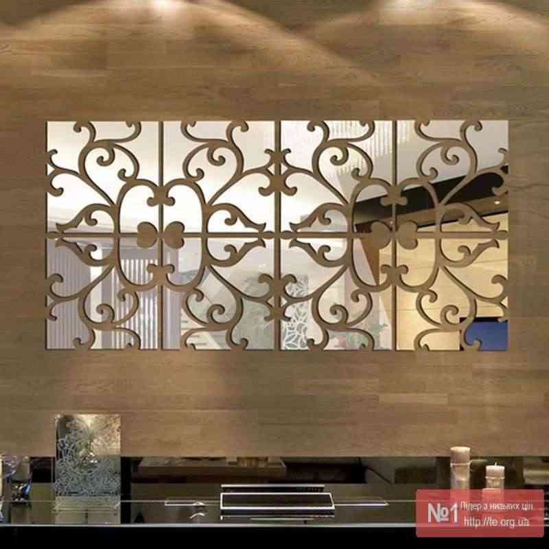 Дзеркальні елементи для декору - орнамент, візерунок - Фото 1