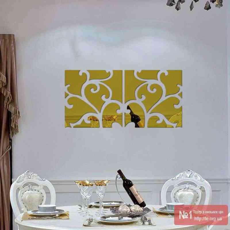 Дзеркальні елементи для декору - орнамент, візерунок - Фото 9