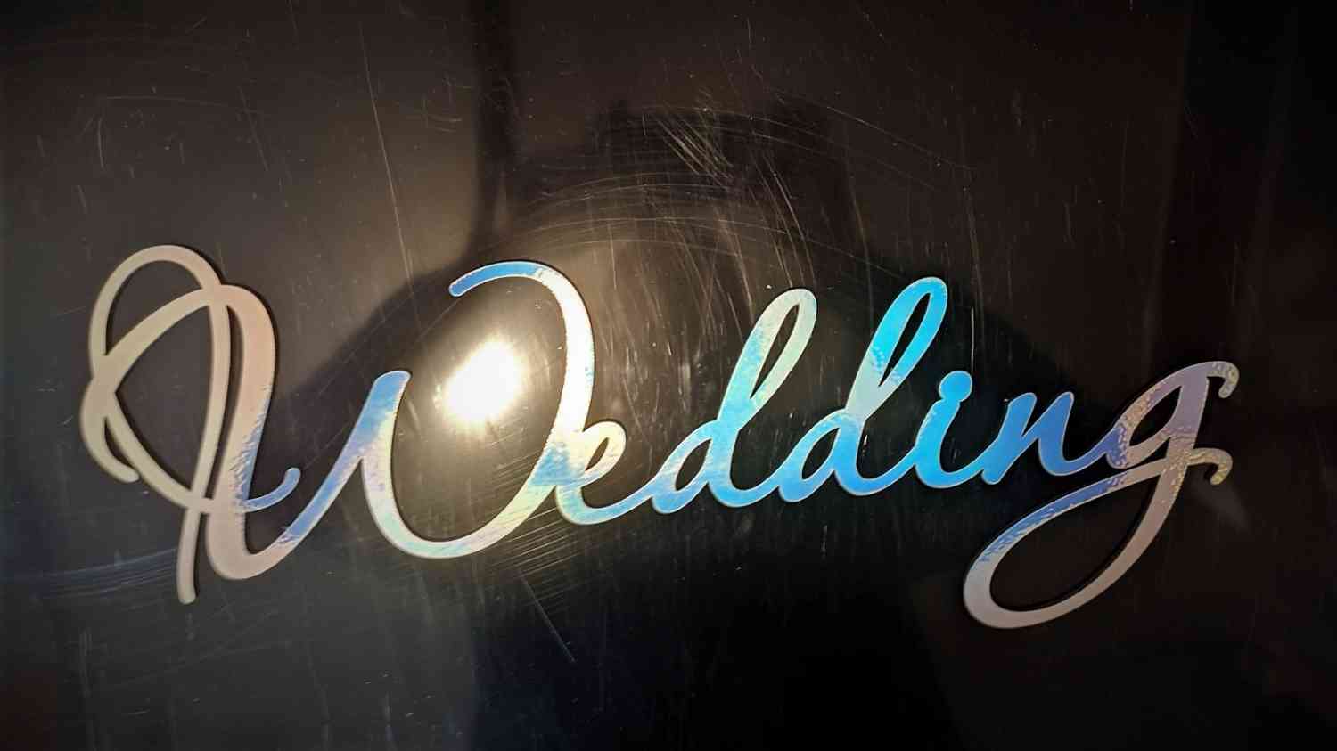 Голографічні - Хамелеон дзеркальні написи для фотозони, банеру - Фото 9