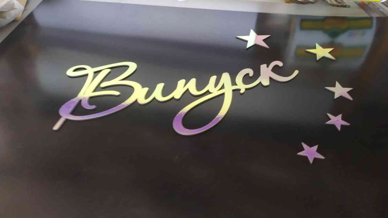 Голографічний напис Випуск, Випускний для фотозони - Хамелеон - Фото 5