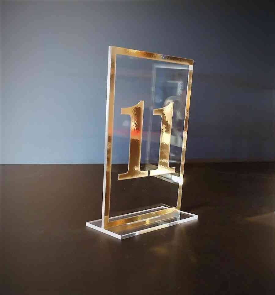 Номерки на весільні столи - для розсадки гостей - Фото 6