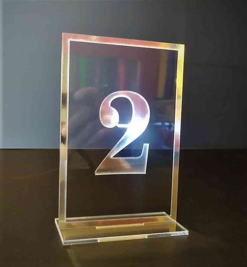 Номерки на весільні столи - для розсадки гостей - Фото 7