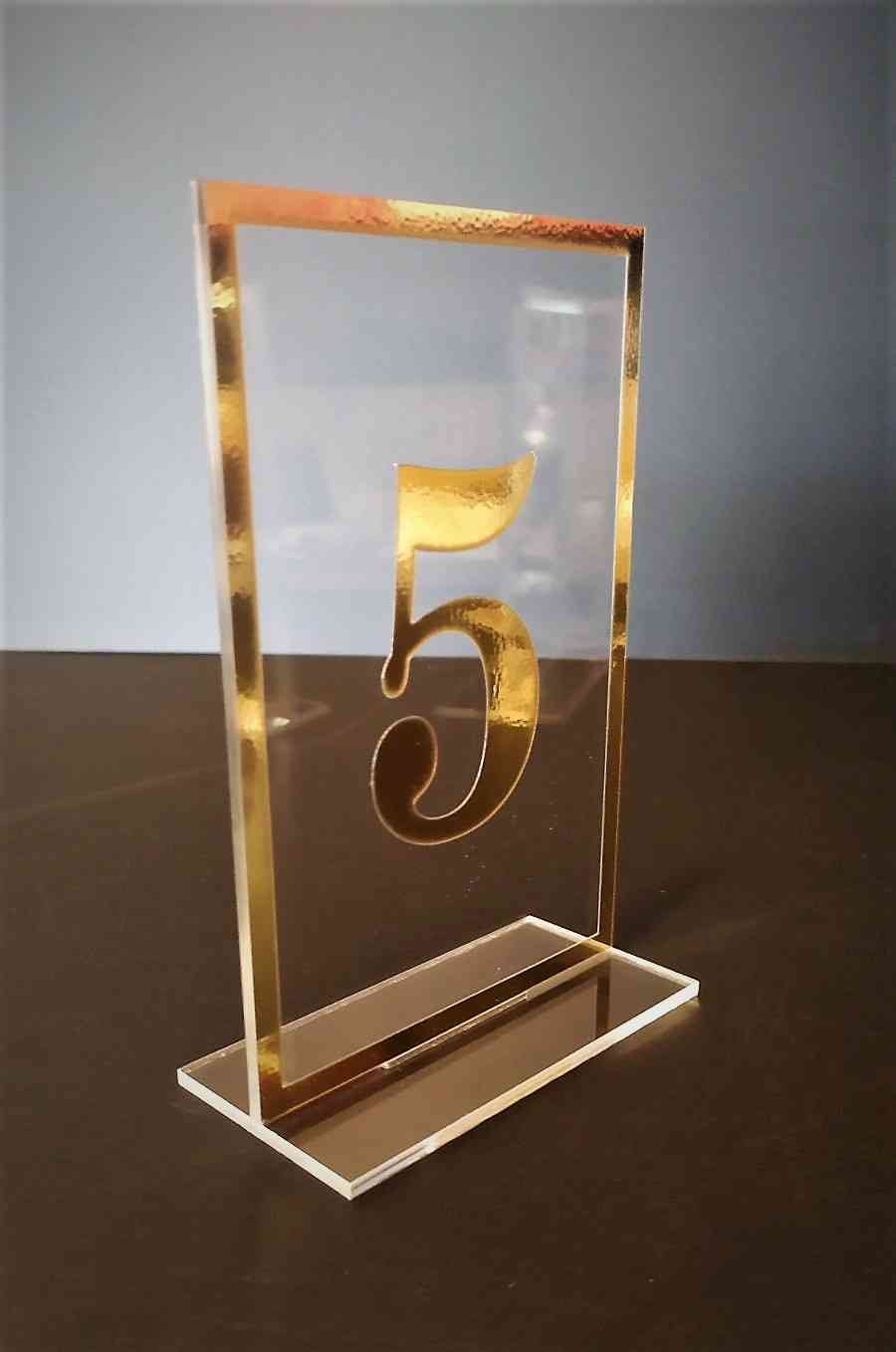 Номерки на весільні столи - для розсадки гостей - Фото 8