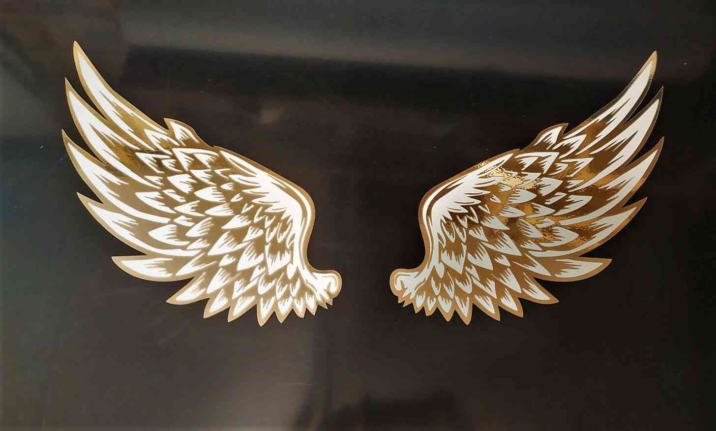 Крила ангела по 50см. золото дзеркальне - акційний комплект - Фото 3