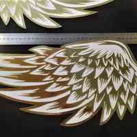 Крила ангела по 50см. золото дзеркальне - акційний комплект - Фото 2