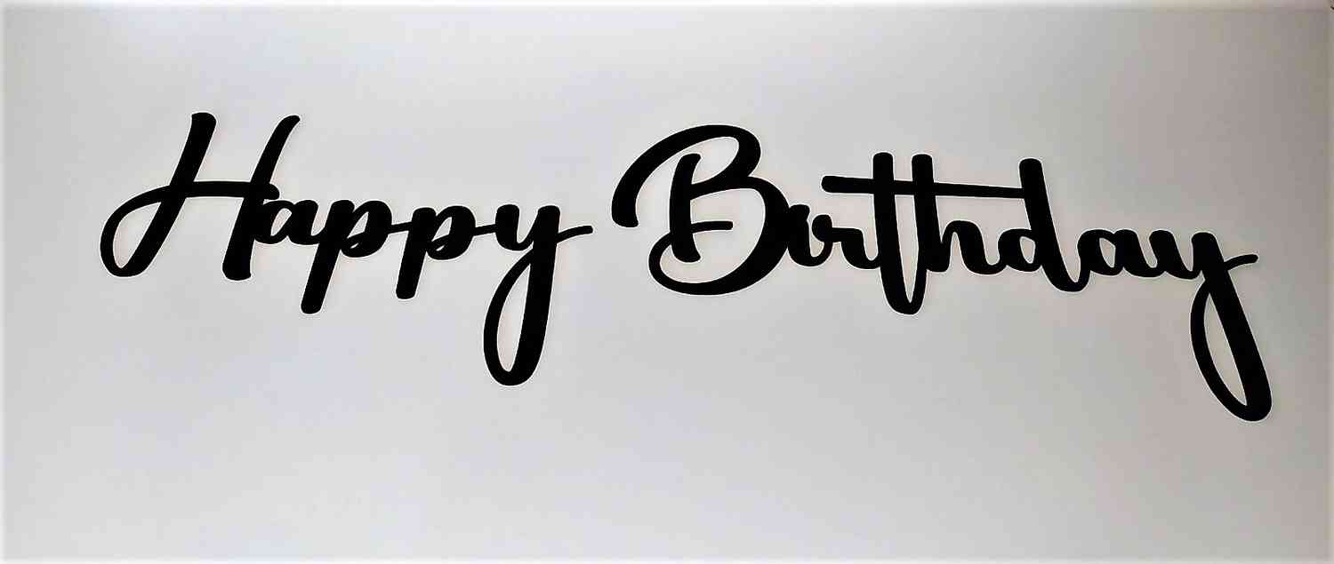 Happy Birthday для фотозони, банеру - Фото 2