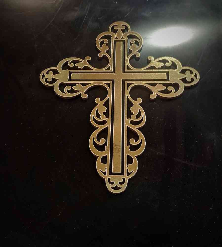 Хрестик для фотозони на Хрещення, Причастя - Фото 2