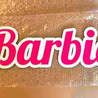 Barbie - Барбі напис для фотозони, банеру. - Фото 1
