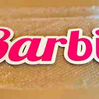 Barbie - Барбі напис для фотозони, банеру. - Фото 2